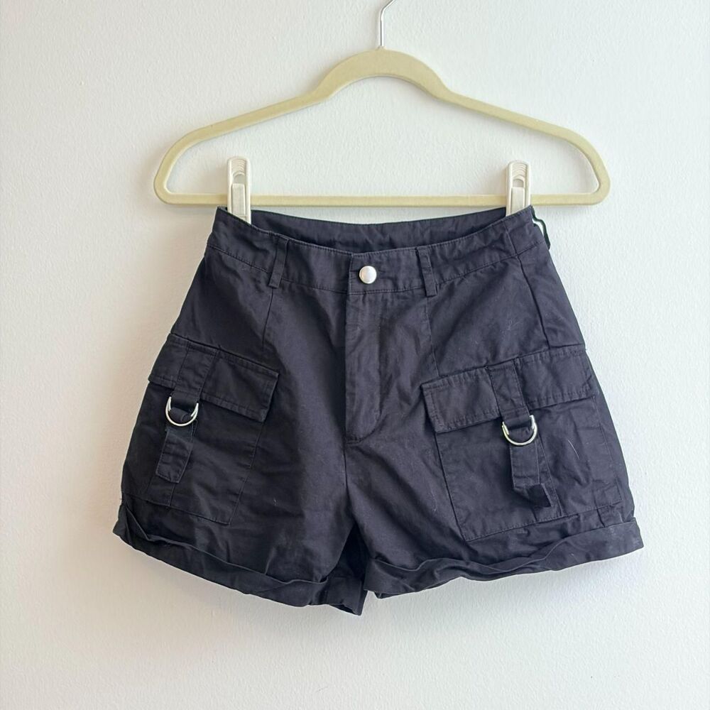 Shein Women's Black and Navy Shorts